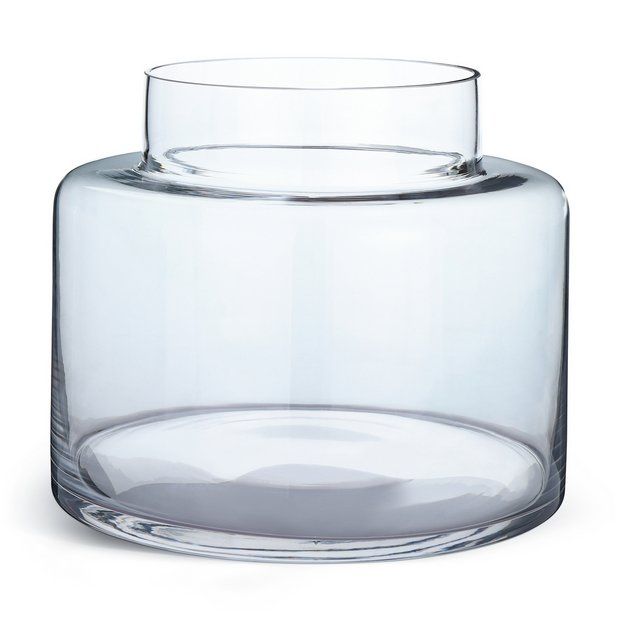 Habitat Glass vase - Clear | Habitat UK