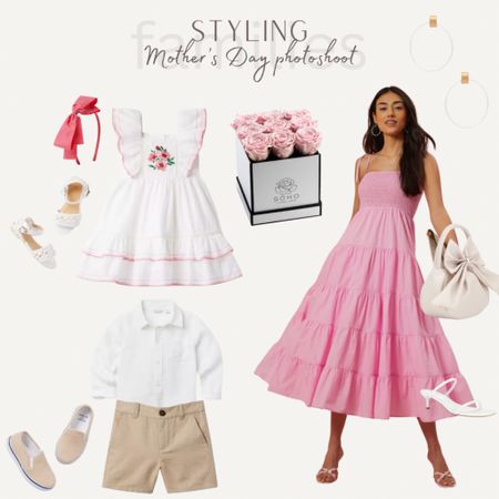 A beautiful ensemble for a Mother’s Day photo shoot together with a Mother’s Day gift any mom would love!

#LTKstyletip #LTKGiftGuide #LTKfamily
