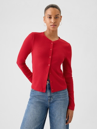Modern Rib Cardigan | Gap (US)