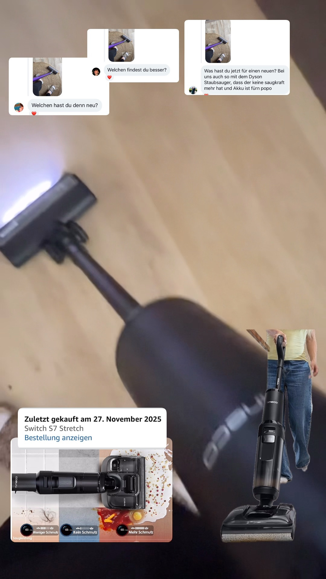 Favoriten Staubsauger inkl Wischfunktion 👀 gibt es aber auch einzeln 

#amazon #favoriten #staubsauger 

#LTKsale #LTKhome #LTKspring