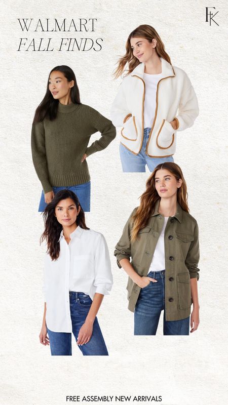 Walmart finds for fall!! Their free assembly line is looking sooo cute 😍 sizes are going FAST!! I couldn’t believe it! 

Free Assembly, Walmart finds, Walmart fashion, affordable fashion, fall line, Walmart must haves 

#LTKSeasonal #LTKunder50 #LTKFind