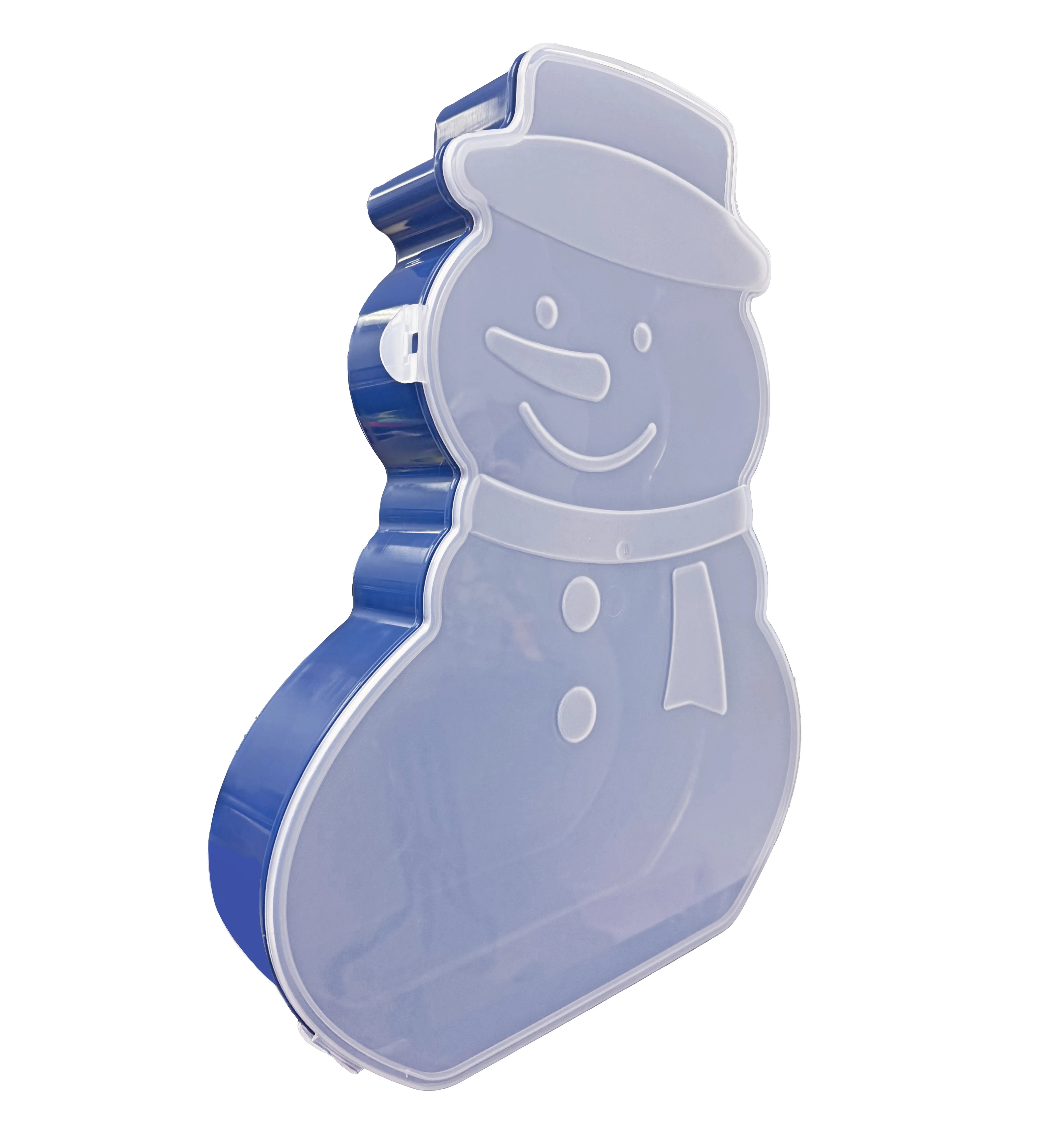 Plastic Snowman Christmas Container, 13.75" x 17", by Holiday Time | Walmart (US)