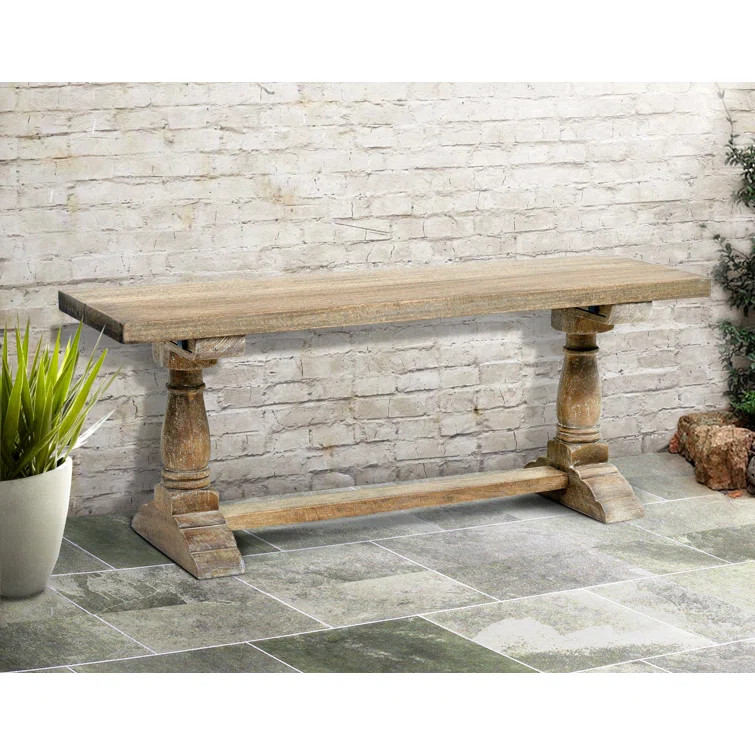 Amayah Wood Bench | Wayfair North America