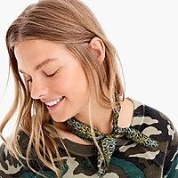 Sweatshirt sweater in camo | J.Crew US