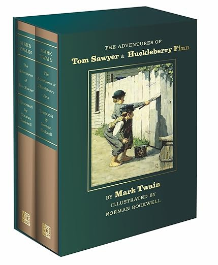 The Adventures of Tom Sawyer and Huckleberry Finn: Norman Rockwell Collector's Edition (Abbeville... | Amazon (US)