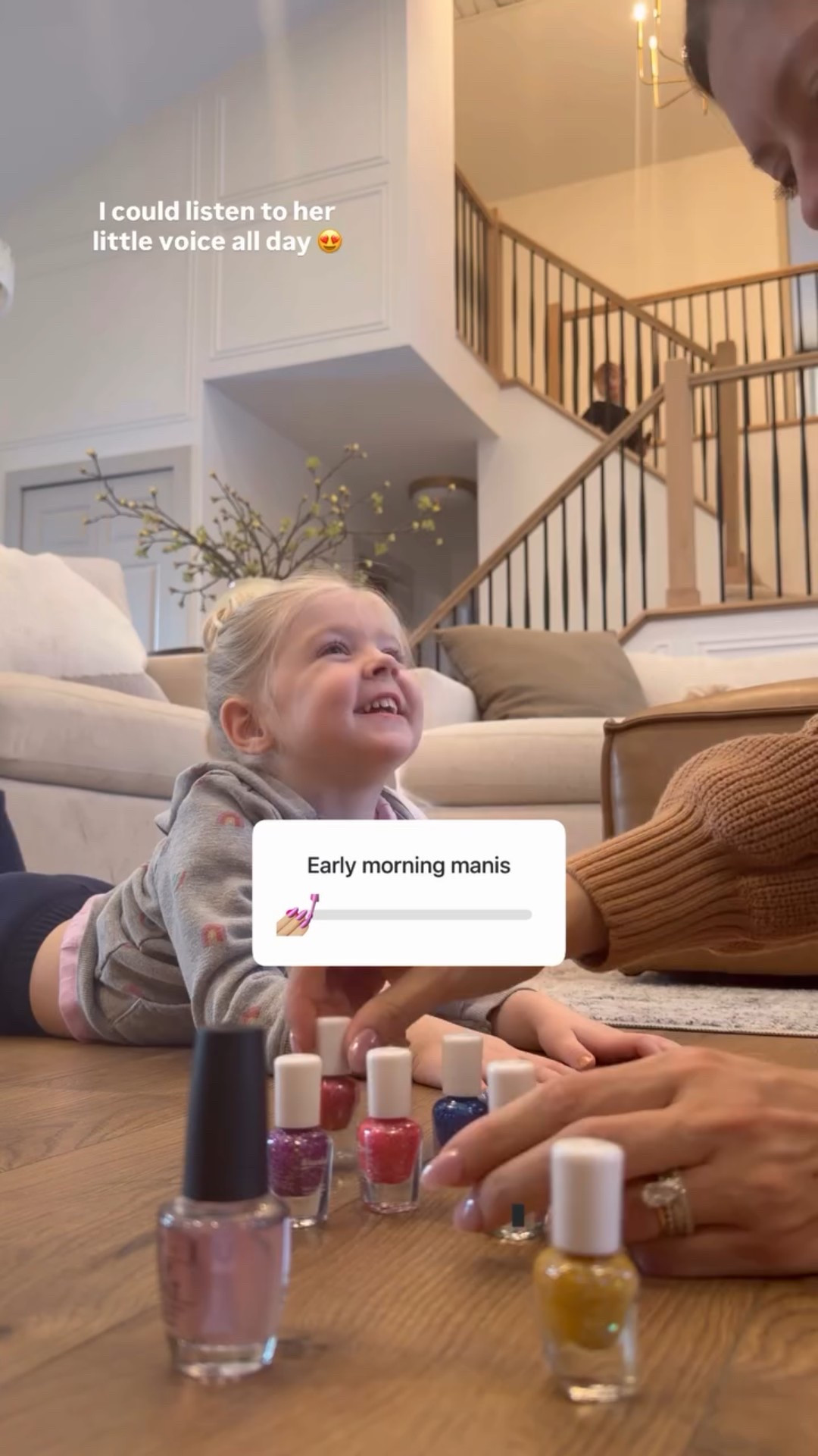 I could listen to her little voice all day 😍