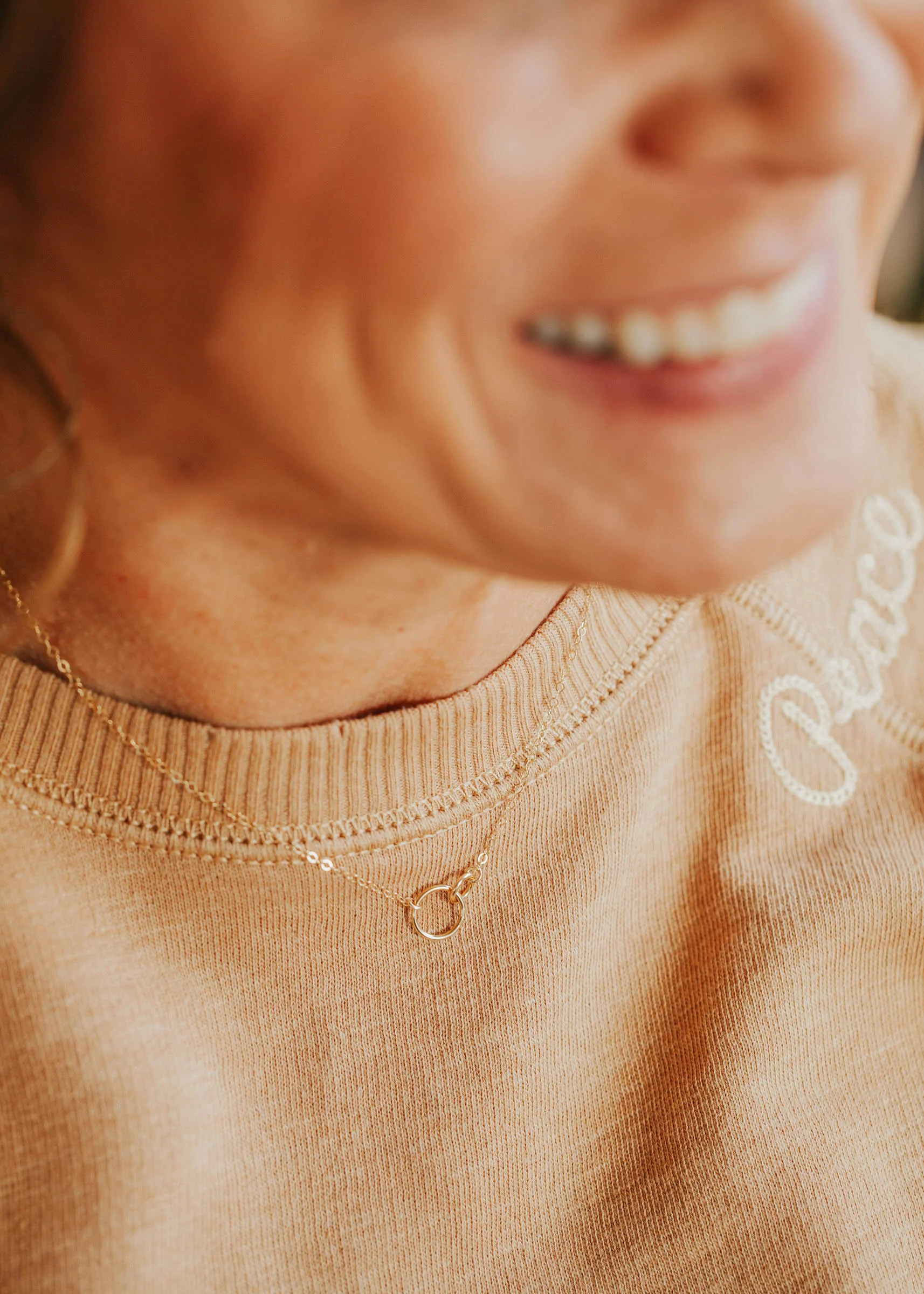Tiny Links Necklace | Hello Adorn
