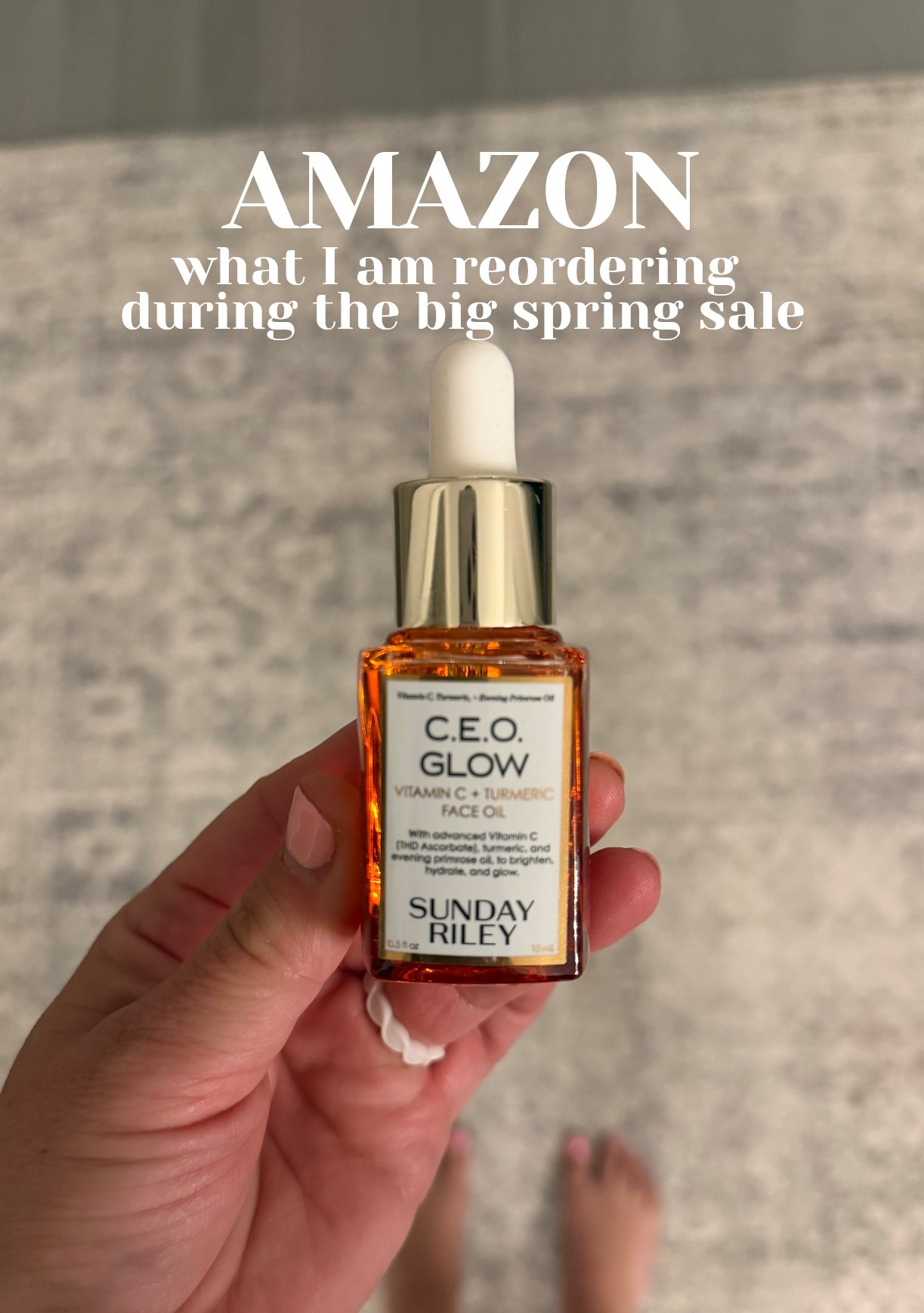 This brightener is amazing! #springsale #amazon #amazonspringsale #beauty #skincare #brightener #morningroutine #sundayriley 

#LTKdayinmylife #LTKmorningroutine #LTKBeauty