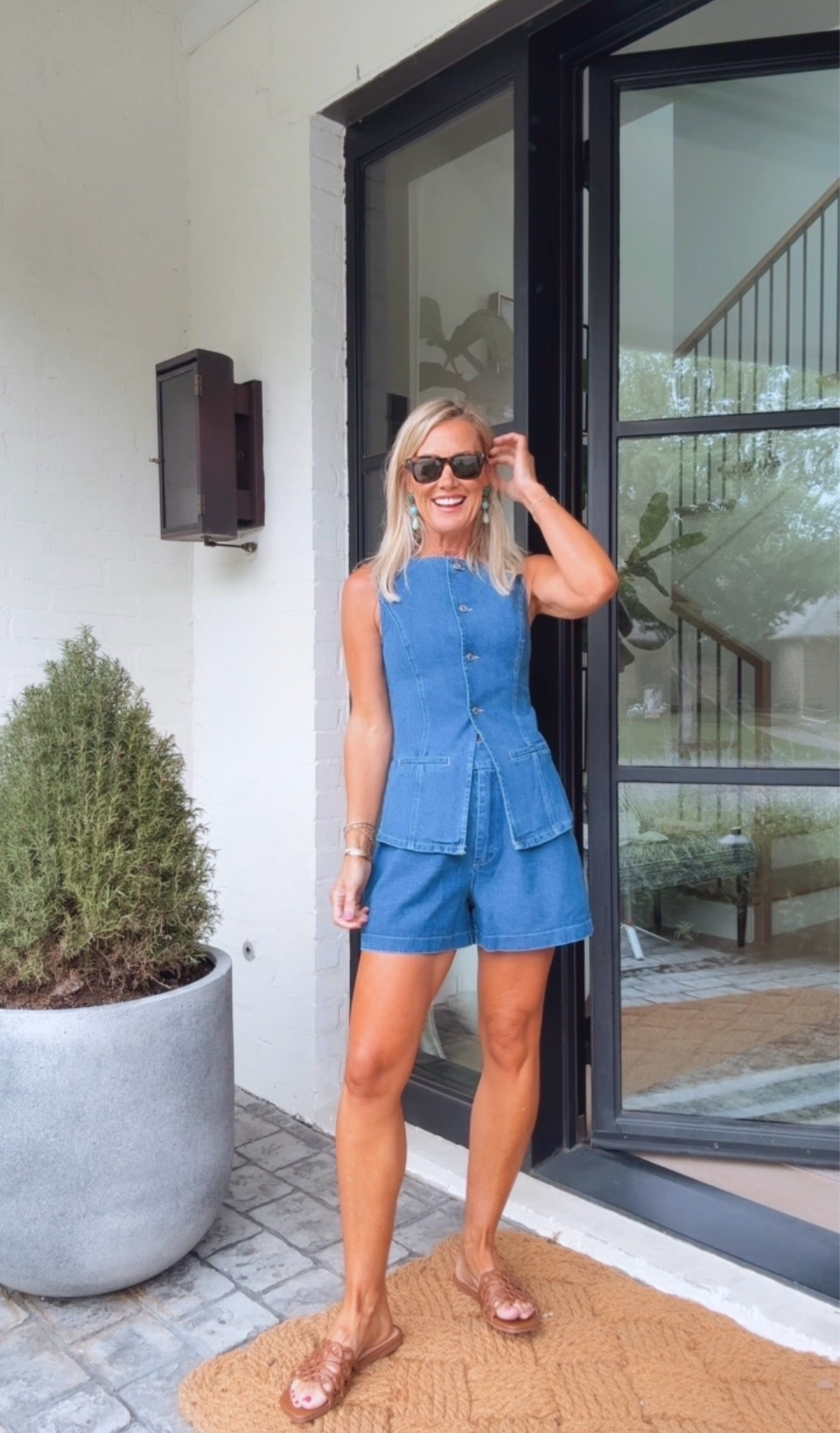 I already know Sloan is going to grab this from my closet the next time she’s home! Such a darling denim set.

#LTKootd #LTKSeasonal #LTKOver40