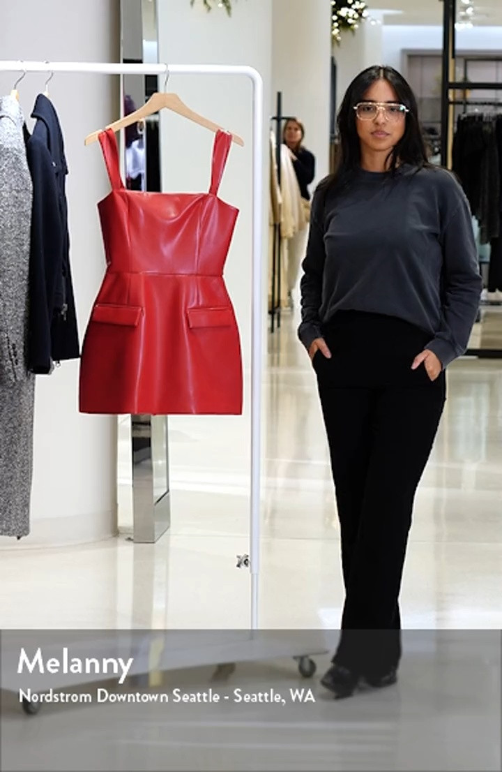 Amanda Uprichard Bethany Patent Dress | Nordstrom | Nordstrom