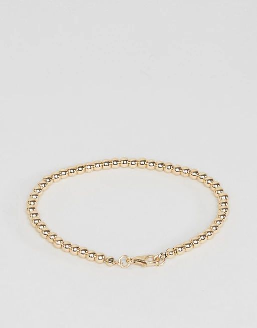 ASOS CURVE Stretch Ball Chain Bracelet | ASOS UK