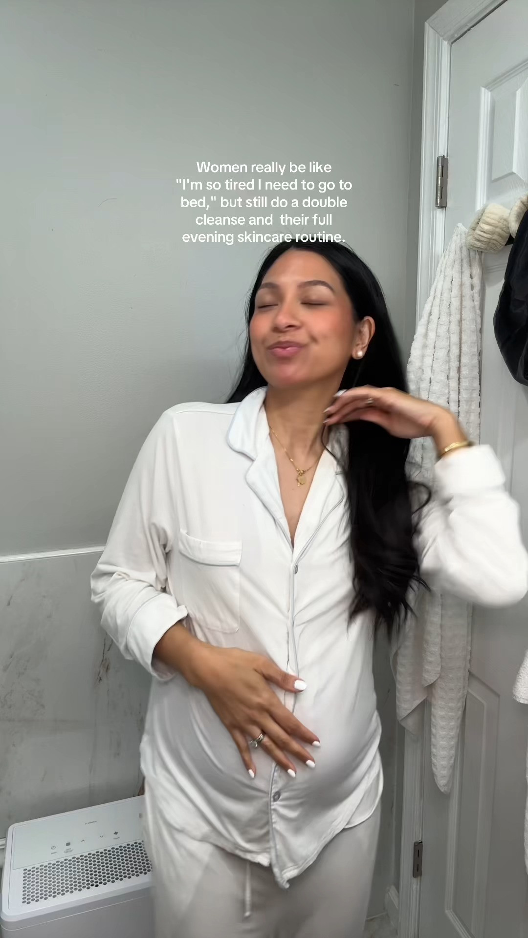 Pregnancy safe evening skincare routine.  

 #LTKBeauty #LTKBump