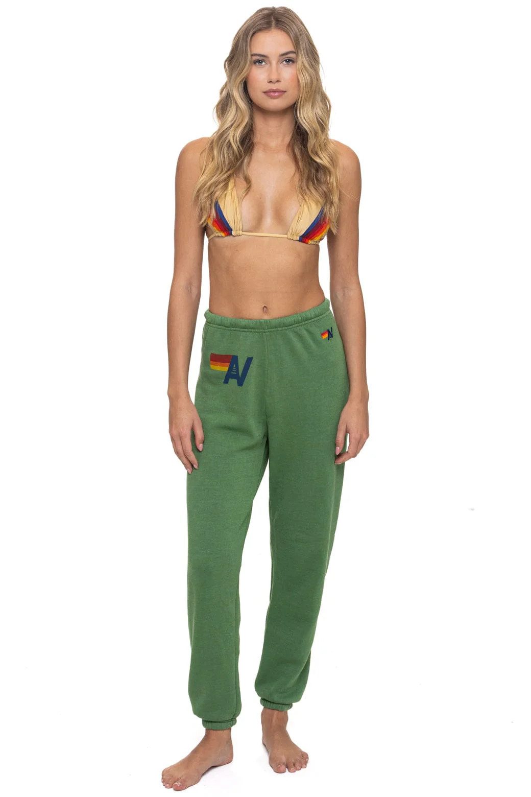 LOGO SWEATPANTS - PALM | Aviator Nation