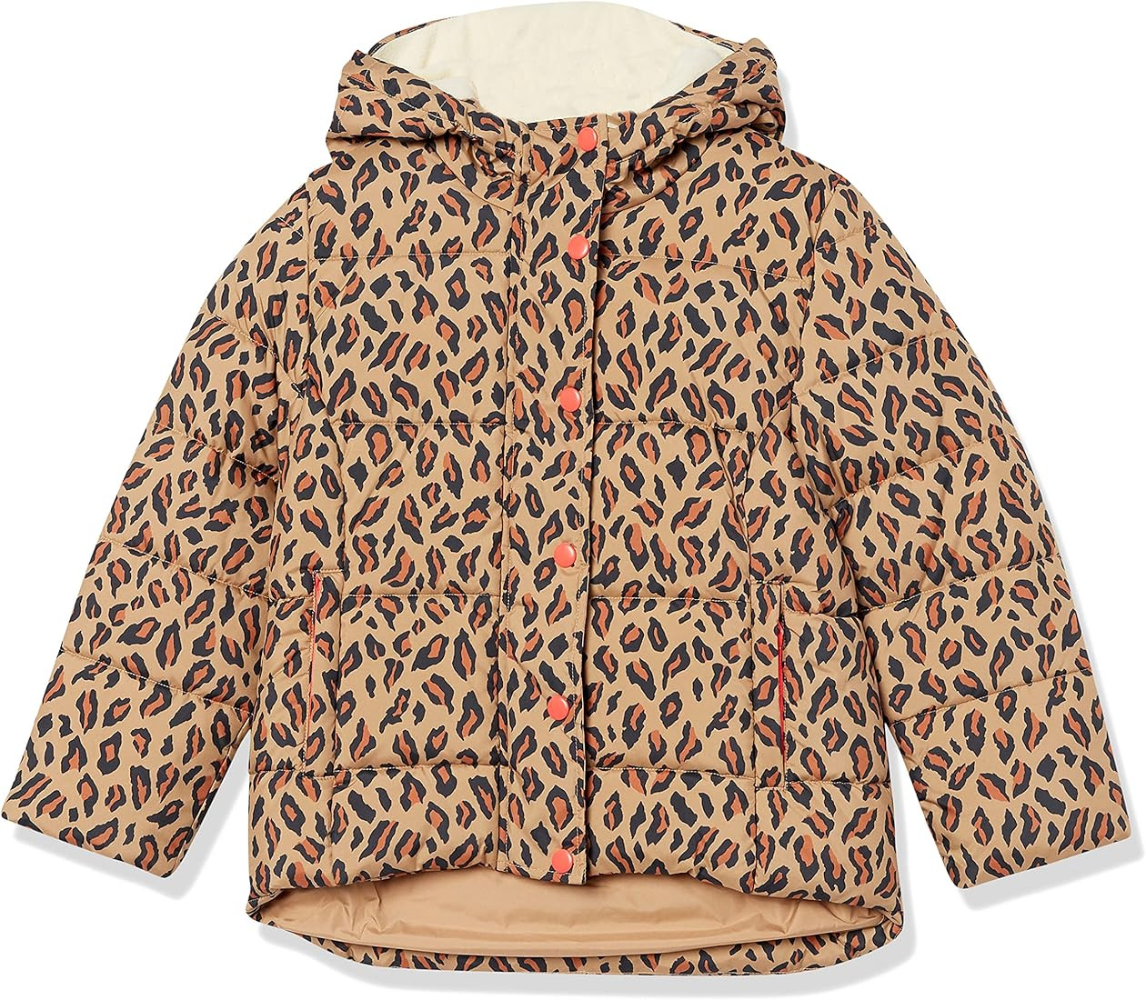 Amazon Essentials Girls and Toddlers' Heavyweight Hooded Puffer Jacket | Amazon (US)