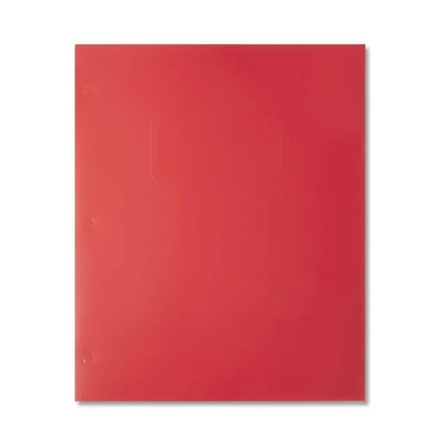 Pen+Gear 2-Pocket Paper Folder, Red | Walmart (US)