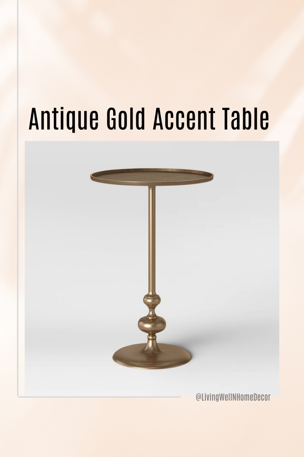 Target: Londonberry Turned Accent Table Brass - Threshold™
#antiquegold #antique#drinktable

#LTKhome #LTKU #LTKstyletip