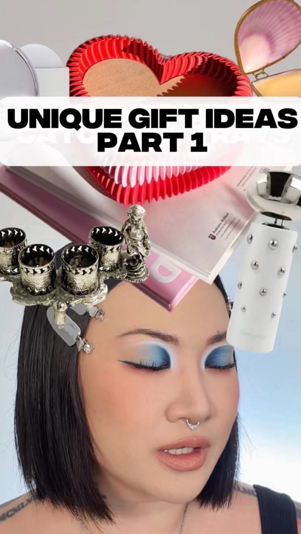 Here are some fun, unique and creative holiday gift ideas for 2025. I have included what could be tagged, with the only one missing “MEMAKEPRETTY” trays that can be found on her site :) these are gifts for her, gifts for him, gift ideas for beauty lovers and anyone who appreciates some art! 
- tamburins: unique fragrance brand from Korea. Beautiful packaging and aesthetics. 
- vintage lipstick holder: thoughtful, timeless gift for the beauty lovers who collect lipsticks or love doing make up on their vanity. Cute little aesthetic lipstick organizer. 
Memakepretty stacking trays: I tagged some trays I saw online, though if you want more color, more room, with the most design, then visit her site! 
— Solid shell perfume: unique solid shell perfumes. Ugh, so cute and whimsy. I love a trinket. These come in different sea shell packaging and ranges from floral, woody, to fresh and spicy notes. 
#giftguide #giftsforher #holidaygifts #giftideas 

#LTKFindsUnder100 #LTKGiftGuide #LTKHoliday