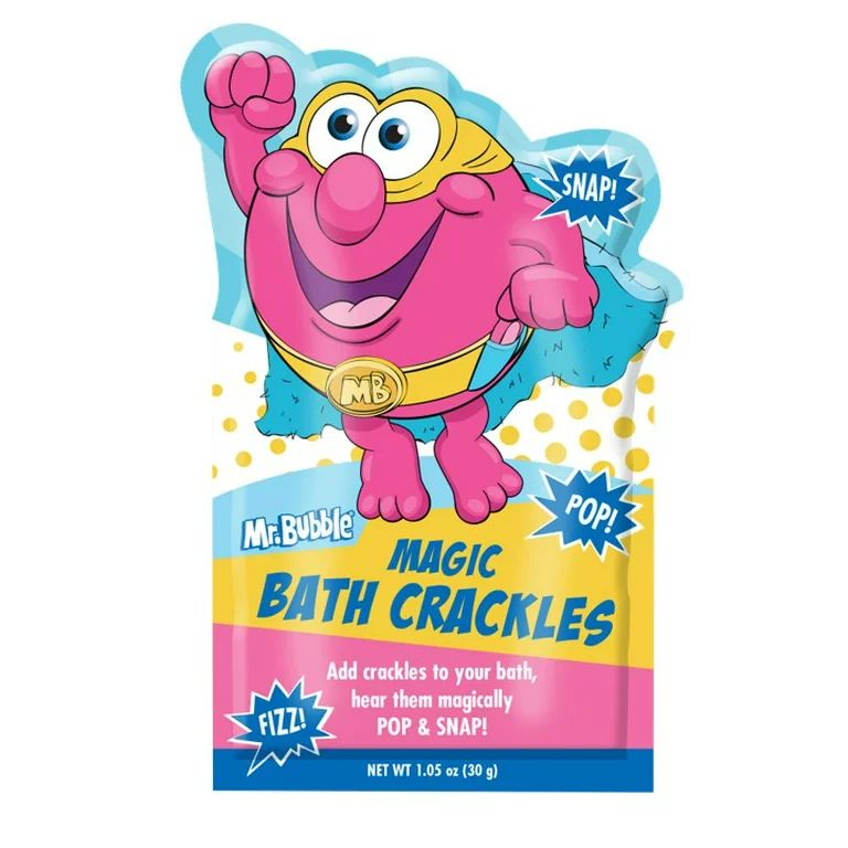 Mr. Bubble Magic Bath Crackles Kids Bubble Bath Fizzies 1.1 Oz. | Walmart (US)
