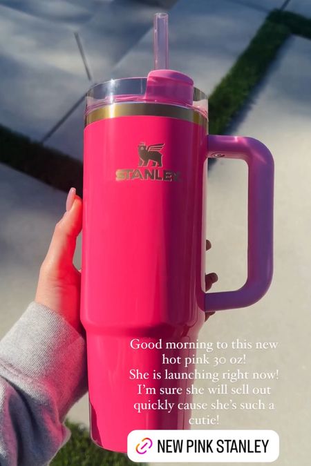 New hot pink Stanley 30 ounce! Available now, Mother’s Day, drinkware, fitness, active, Stanley, water, Lululemon, walk, beach must have, graduation gifts, gifts for her, Teacher appreciation 

#LTKFindsUnder50 #LTKGiftGuide #LTKHome