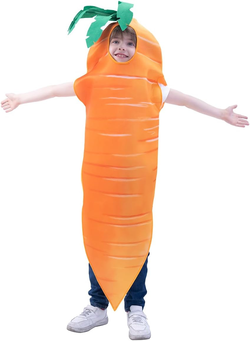 PGOND Carrot Costume for Kids Halloween Costume | Amazon (US)