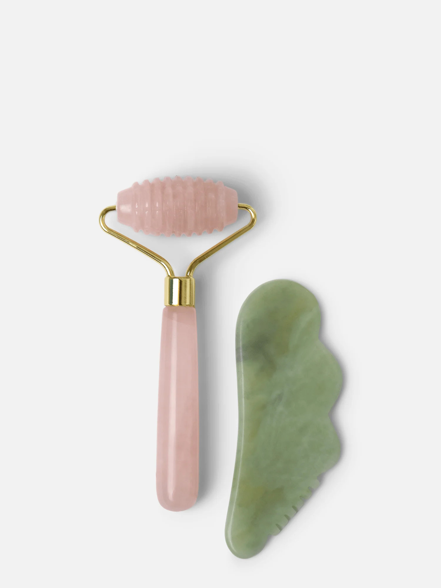 GUA SHA + RIDGED ROLLER | Natural Skincare - Primally Pure | Primally Pure
