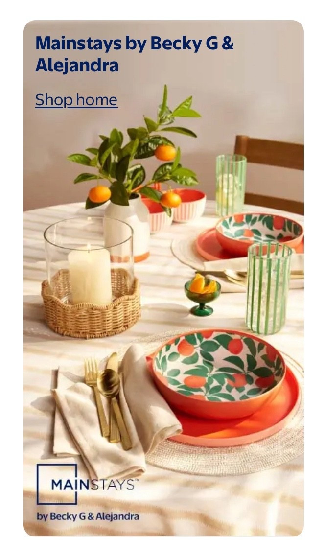 The perfect summer table scape at Walmart #walmart

#LTKParties #LTKSeasonal #LTKSummerEdit