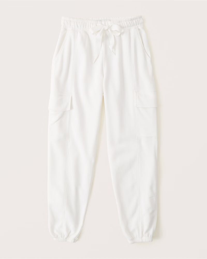 Women's SoftAF Cargo Sunday Sweats | Women's Bottoms | Abercrombie.com | Abercrombie & Fitch (US)