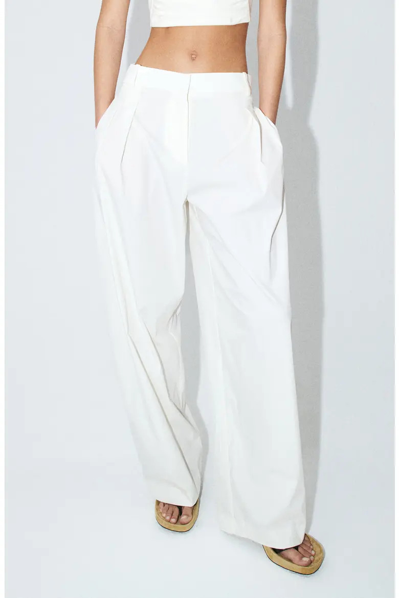 Starring Hailey Bieber Kash Cotton Blend Pants (Women) | Nordstrom | Nordstrom