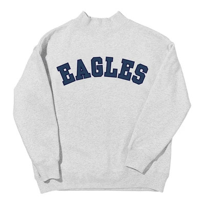 Custom Mockneck Sweatshirt | Sprinkled With Pink
