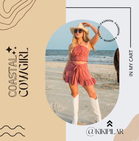 Coastal cowgirl
Pink lily
New drop
Use code KIKI20
Summer outfit inspo
Western
Festival season
Matching set
Western outfit 
Beach vacation
What to wear this summer 
Summer outfit 

#LTKtravel #LTKfindsunder100 #LTKstyletip