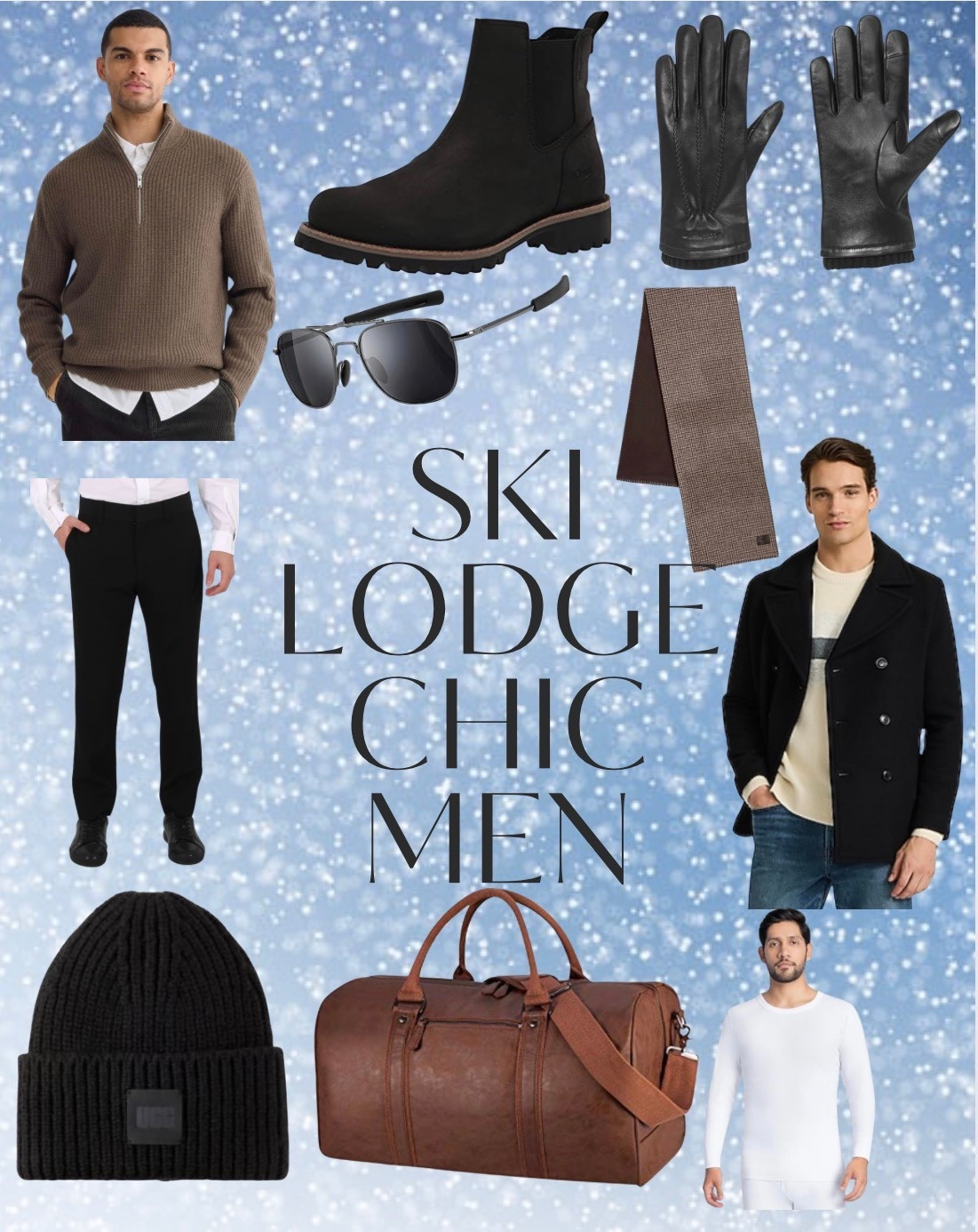 Mountain air, tailored layers, and timeless winter style ❄️ Ski Lodge Chic - built for slopes, fireside’s, and everything in between. 

#LTKMens #LTKTravel #LTKSeasonal