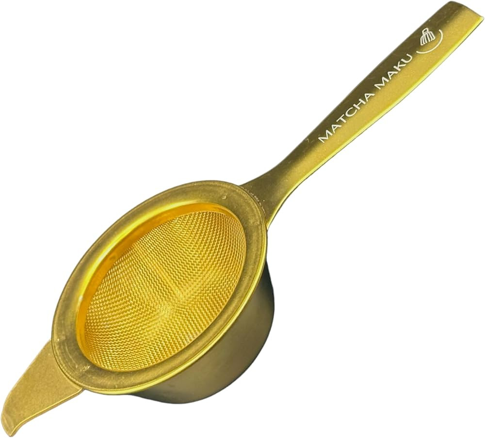 2.2" mini matcha sifter - 30 fine mesh T304 stainless steel- brakes clumps in your matcha, tea st... | Amazon (US)