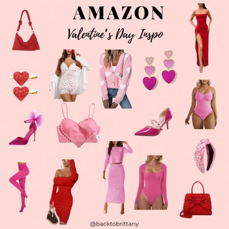 Valentine’s Day dresses from Amazon
Valentine’s Day outfit inspo
Pink dress
Red dress
Valentine’s Day going out
Valentine’s Day pajamas / accessories 

#LTKparties #LTKMostLoved #LTKSeasonal