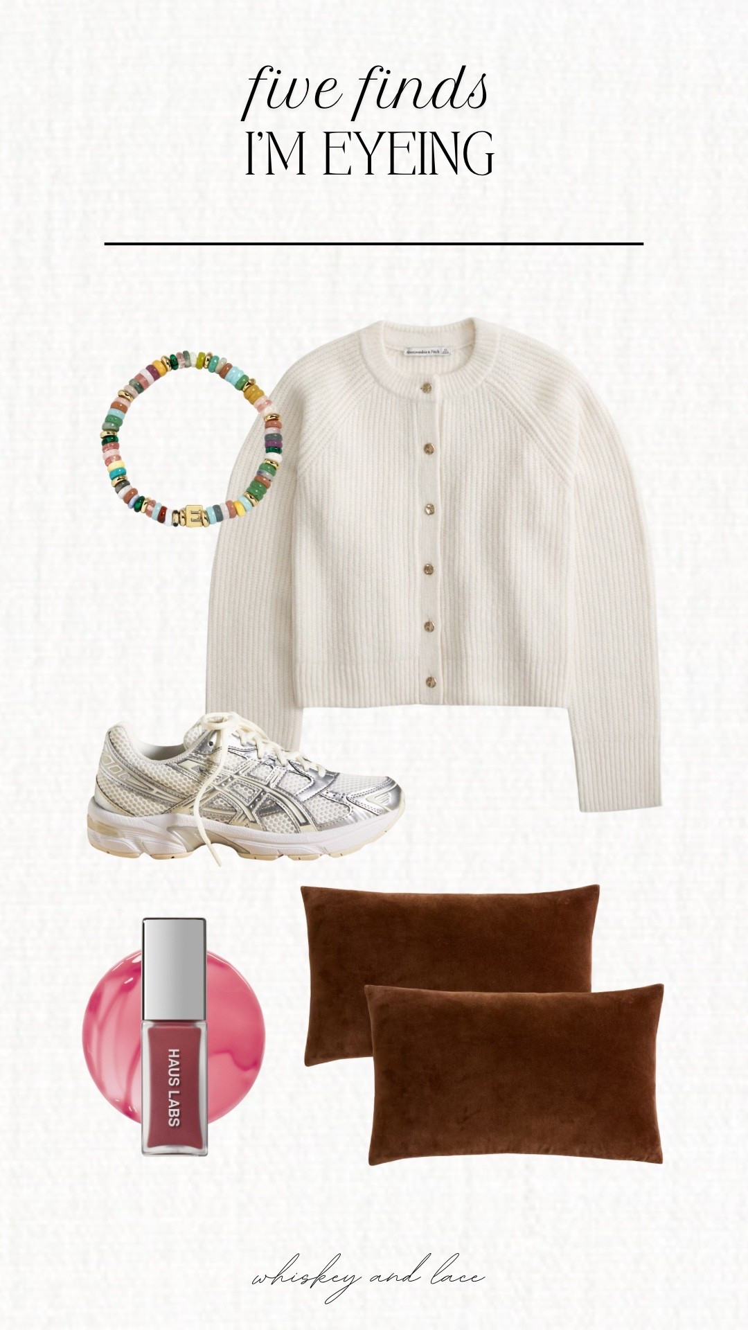 TGIF! Here are a few things I’ve had my eye on this week and am thinking about snagging while I still can. This sweater seems like the perfect go-to when you don’t know what to wear and this bracelet is the perfect pop of color 🌸

#LTKSeasonal