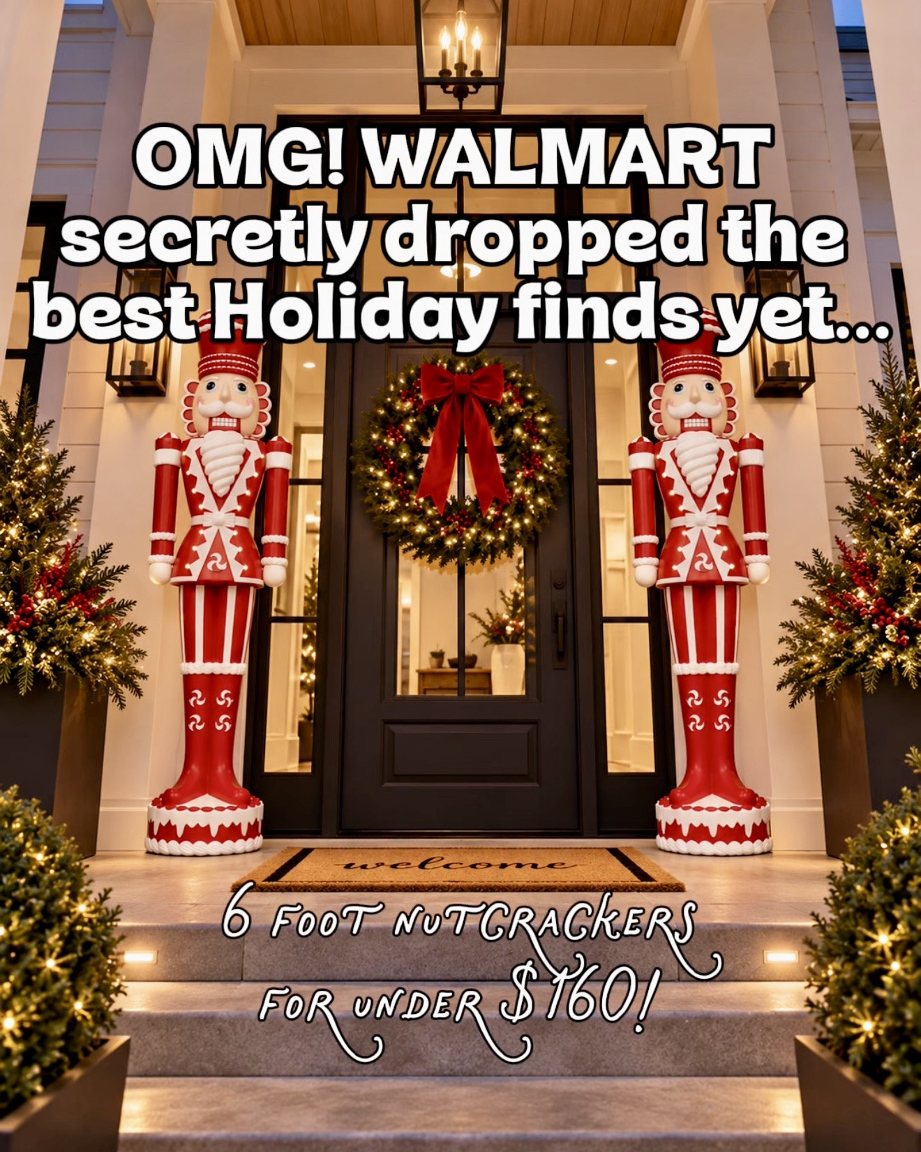 OMGOSHHH 😍 Walmart just dropped their HOLIDAY COLLECTION and I am absolutely OBSESSED! 🎄✨ Everything is SO freaking good!!
.
.
.
.
.
.

Walmart holiday, Walmart finds, holiday collection, Christmas finds, holiday decor, Christmas decor, Walmart Christmas, holiday home, Christmas home, affordable holiday decor, festive finds, Christmas 2026, holiday must haves, Walmart favorites, Christmas decorating, holiday season

#LTKHome #LTKSeasonal #LTKstorytime