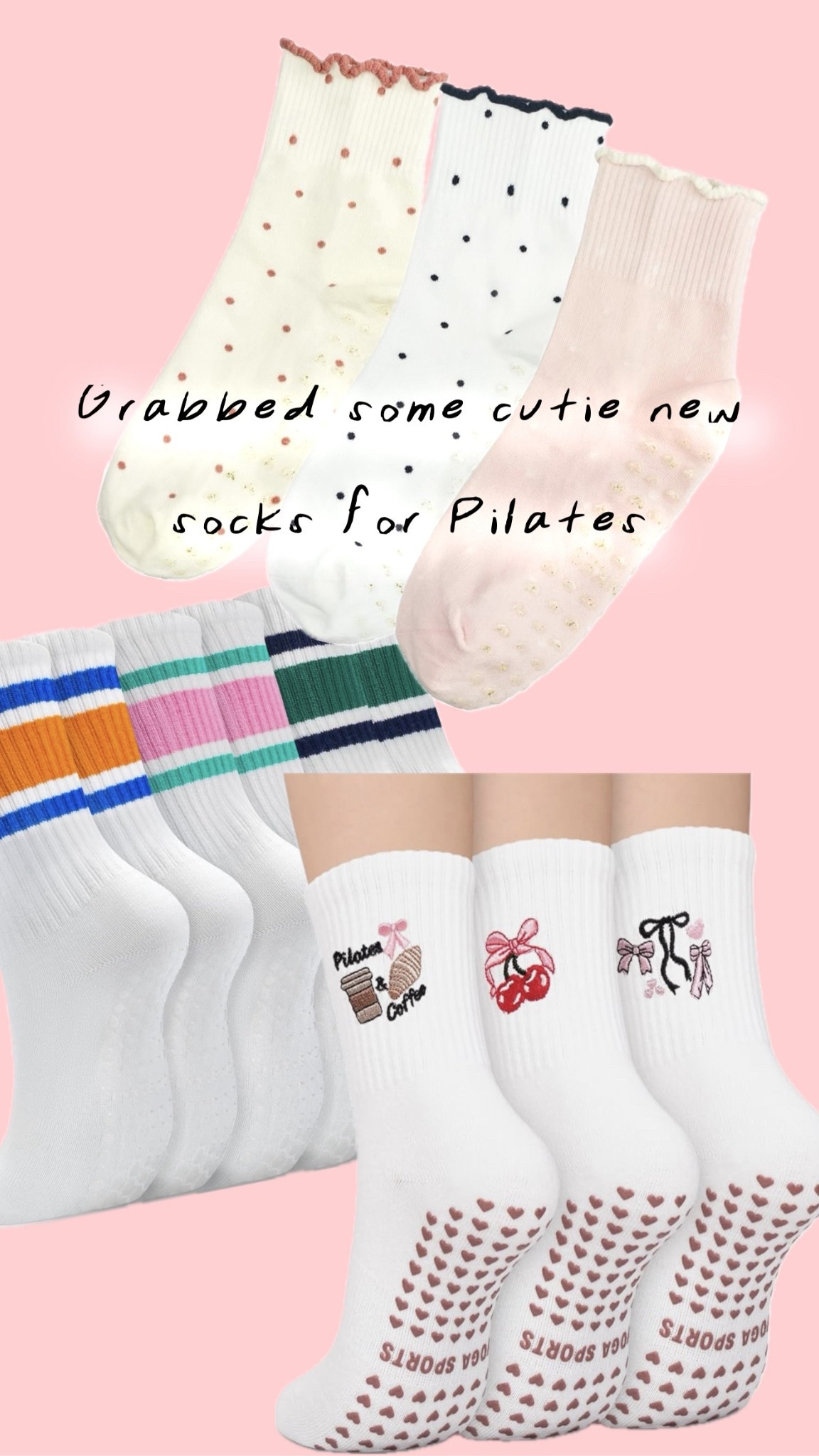 Stepped up my sock game 

#LTKfitnessgoals #LTKdayinmylife #LTKselfcare