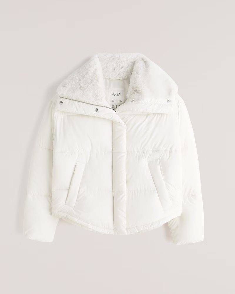 A&F Elevated Mini Puffer | Abercrombie & Fitch (US)