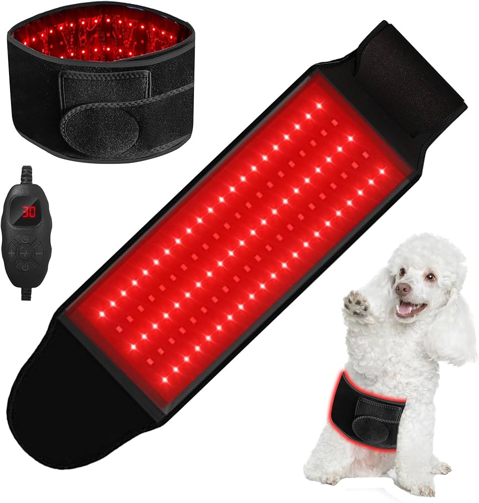 Professional Red Light Therapy Belt for Dogs - Infrared Light Therapy Device for Hip, Back, Elbow... | Amazon (US)