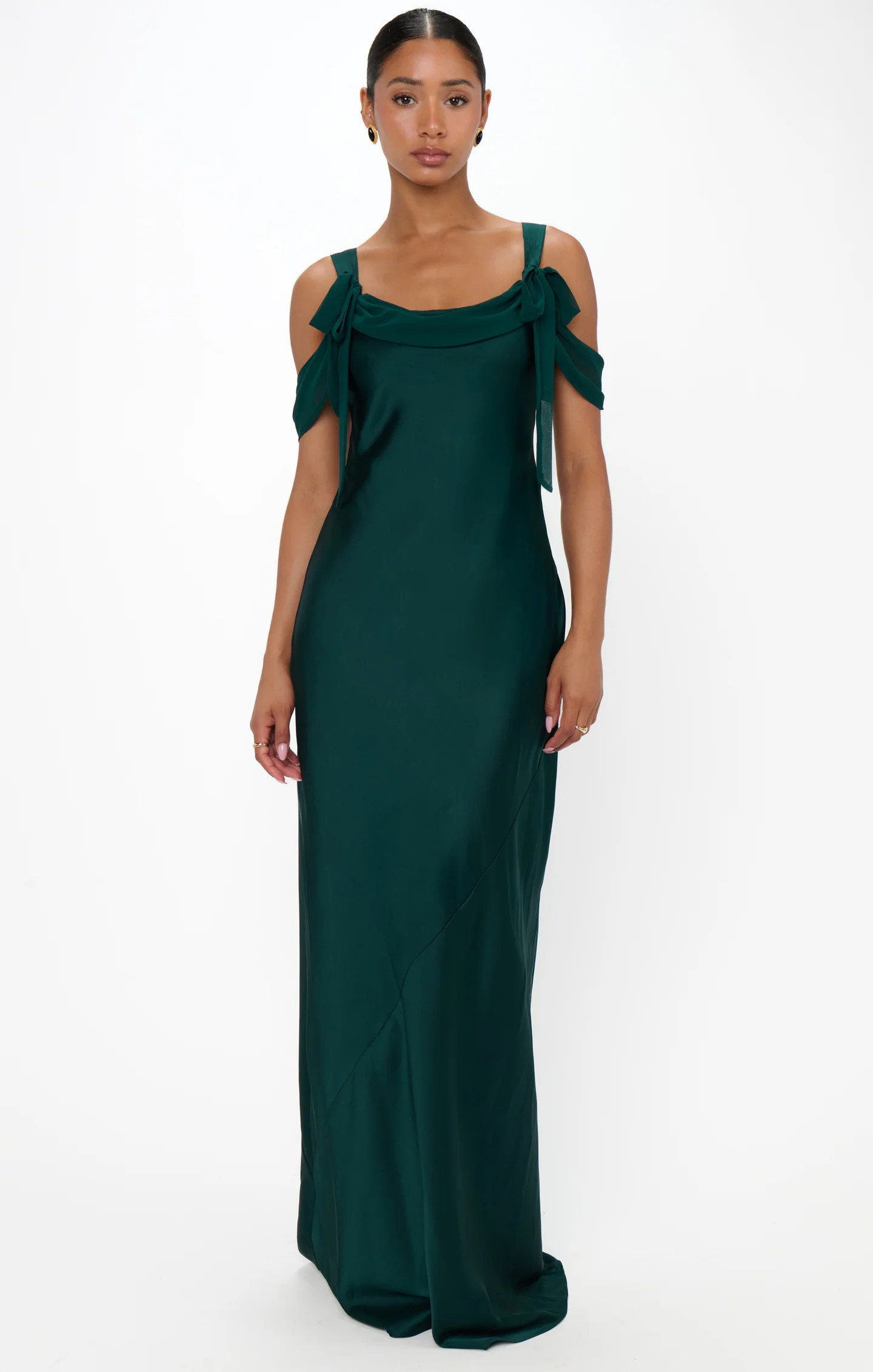 Bella Maxi Dress ~ Lavender Luxe Satin | Show Me Your Mumu