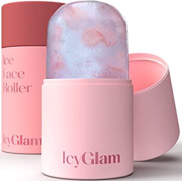 IcyGlam Ice Face Roller, Ice Roller For Face & Eye Puffiness Relief, Brighten, Tighten & Enhance Nat | Amazon (US)