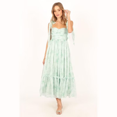 Petal and Pup Floret Midi Dress - Sage M | Target