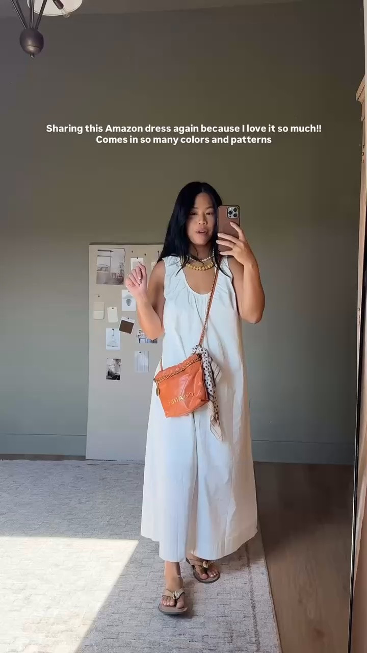 Sharing this summer dress again because I love it so much! Double lined, affordable and has pockets!! 

#amazonfashion #summerfashion #momfashion #modestfashion

#LTKSeasonal #LTKmomlife #LTKootd