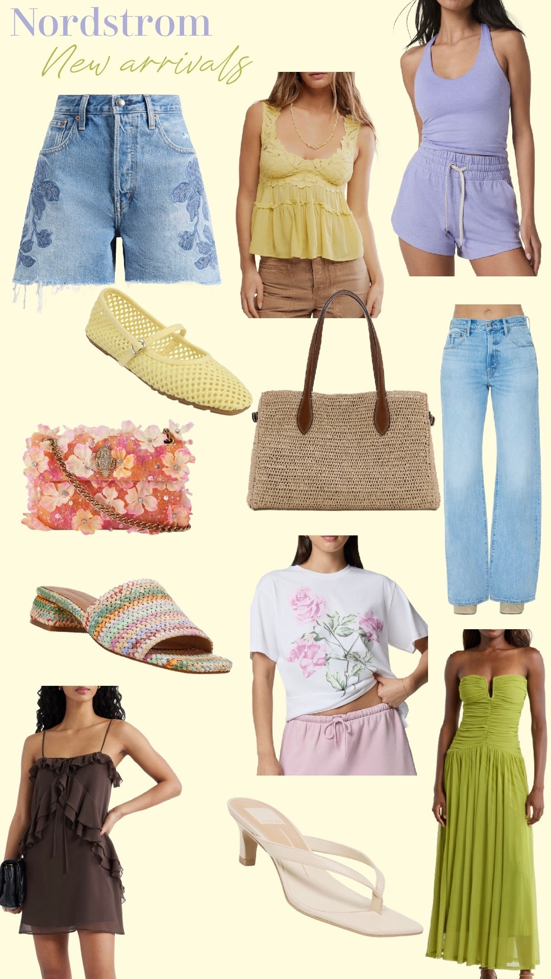 Nordstrom new arrivals for spring + summer 💜



#LTKootd