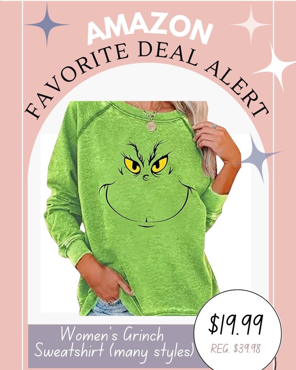 Grinch Christmas shirt perfect for this holiday season! Multiple styles available. 50% off using code on picture. 

Christmas sweater, Christmas look, holiday sweater, How the Grinch Stole Christmas, funny Christmas sweater, sale alert, holiday sale, Christmas clothing, Christmas movie 

#LTKsalealert #LTKHoliday #LTKstyletip