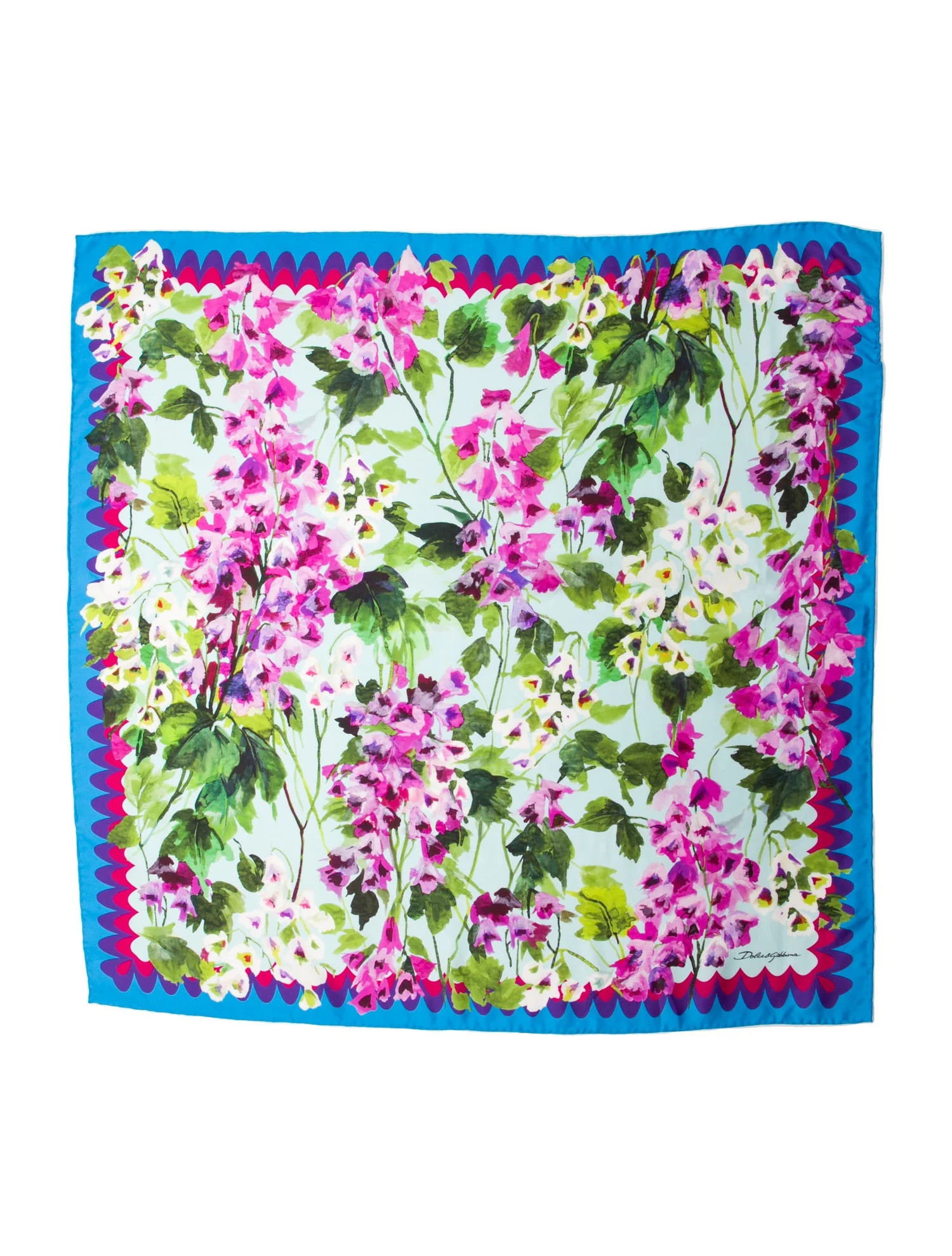 Silk Floral Print Scarf | The RealReal