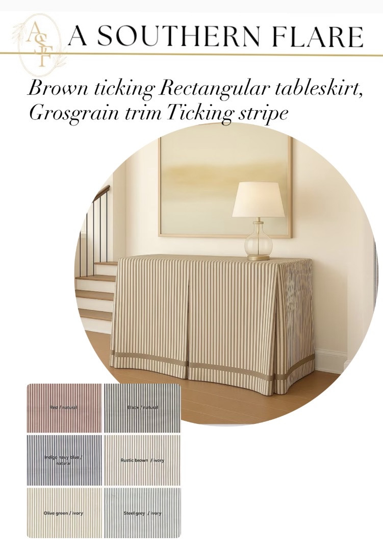 Home Decor, pleated table covers

#LTKHome #LTKFindsUnder50 #LTKFindsUnder100