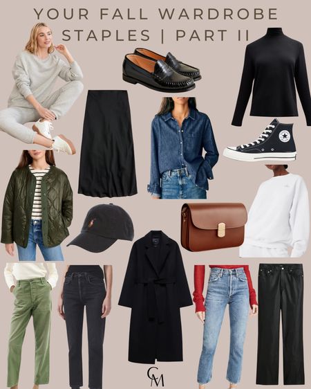 16 pieces to round out your neutral fall capsule wardrobe 🖤

Fall outfits, fall style, fall shoes, fall outfits, jeans 

#LTKshoecrush #LTKSeasonal #LTKstyletip