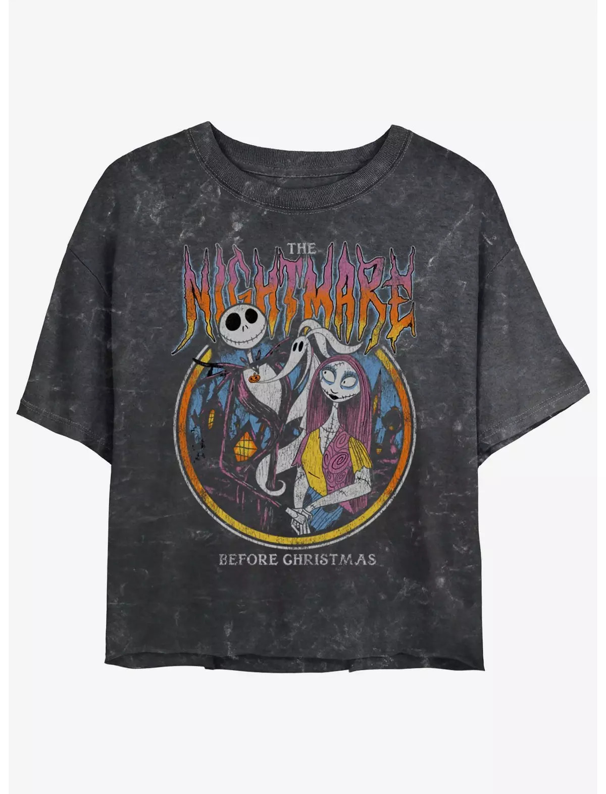 Disney




Disney The Nightmare Before Christmas Nightmare Metal Girls Mineral Wash Crop T-Shirt | Hot Topic