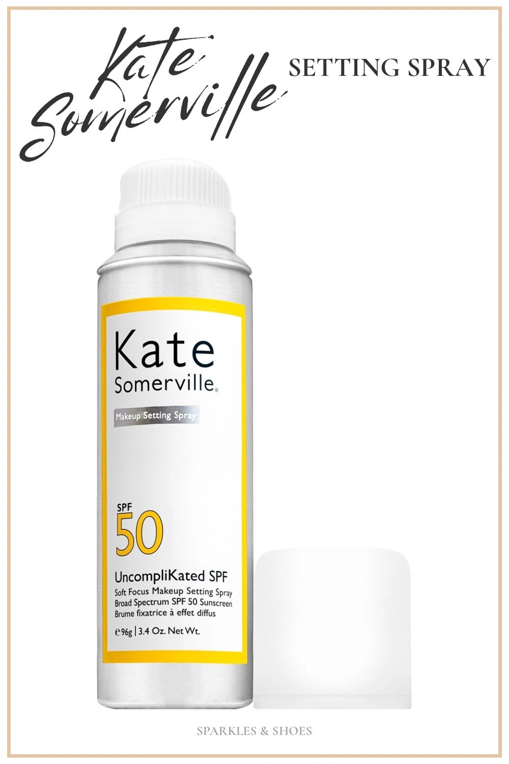 The best seller again this week? The UncompliKated SPF Makeup Setting Spray SPF 50 from Kate Somerville! Currently $46.00 at Nordstrom!
