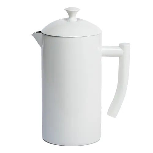 FRIELING Double-Walled Stainless Steel French Press Coffee Maker, 34 fl oz in Snow White at Nordstrom | Nordstrom